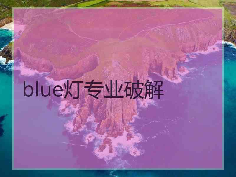 blue灯专业破解