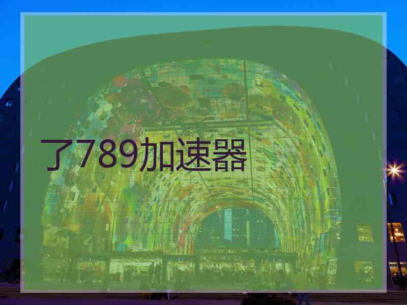 了789加速器