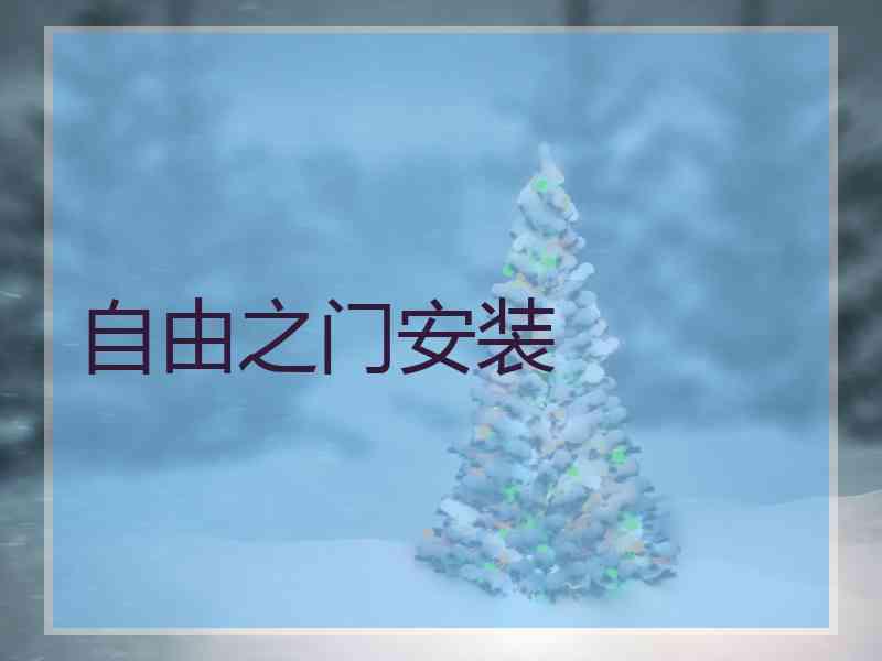 自由之门安装