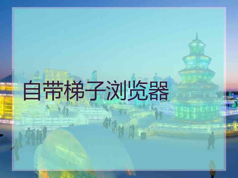 自带梯子浏览器
