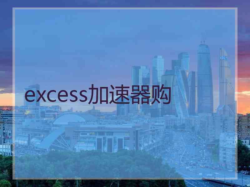 excess加速器购