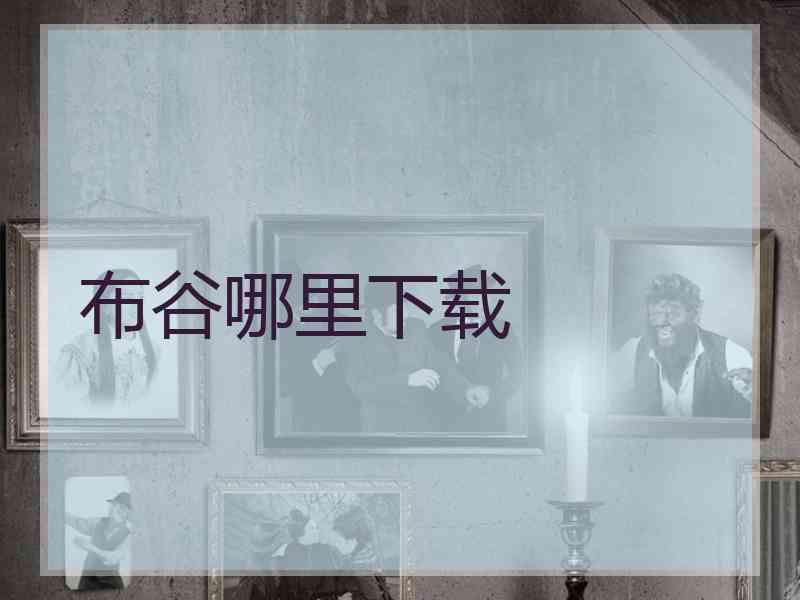 布谷哪里下载