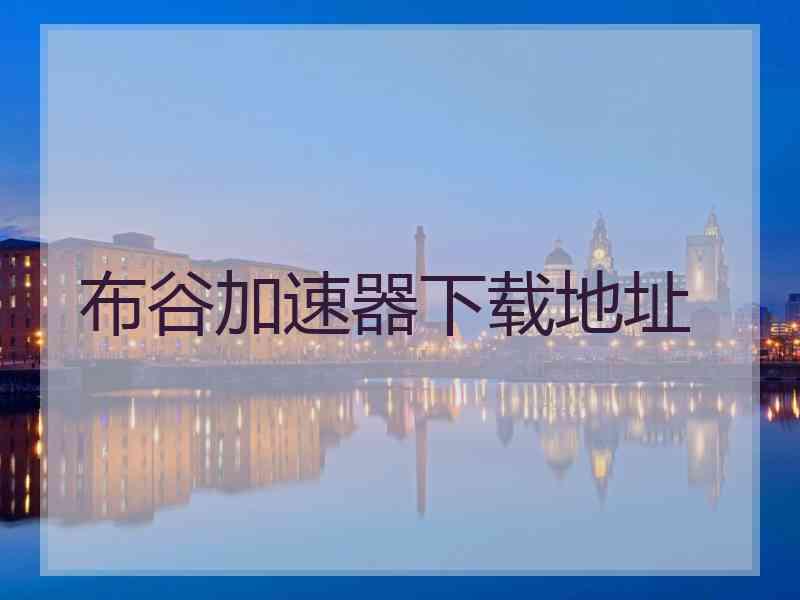 布谷加速器下载地址