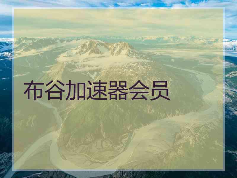 布谷加速器会员