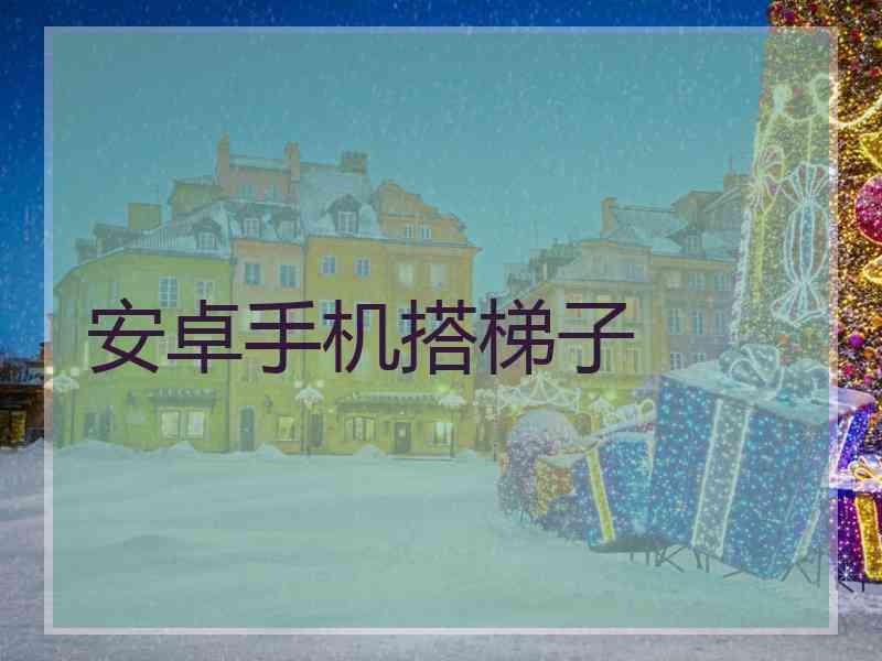 安卓手机搭梯子