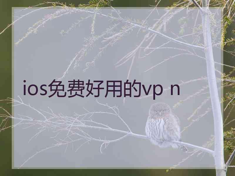 ios免费好用的vp n