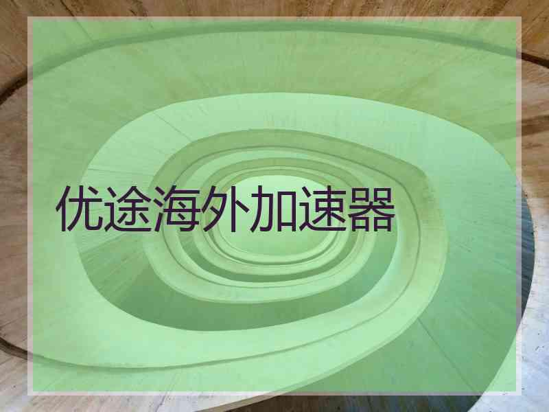 优途海外加速器
