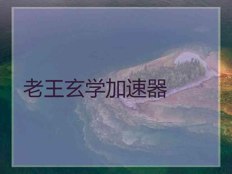老王玄学加速器