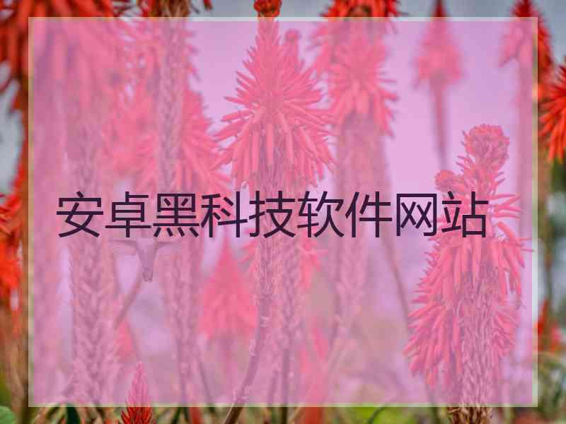 安卓黑科技软件网站