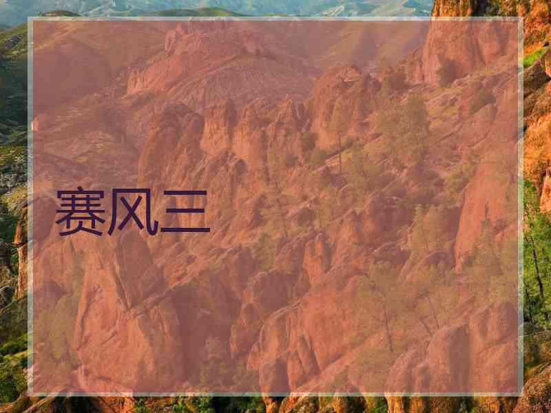 赛风三