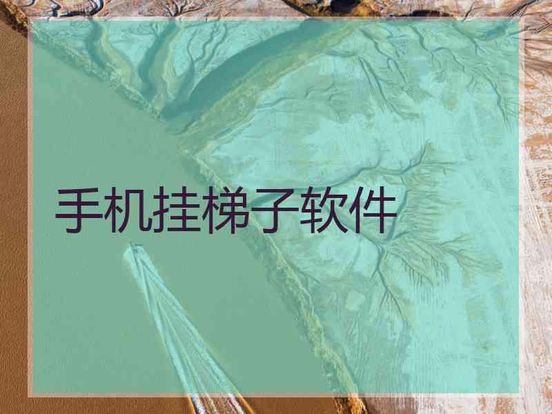 手机挂梯子软件