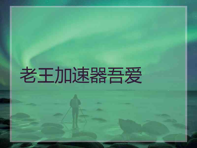 老王加速器吾爱