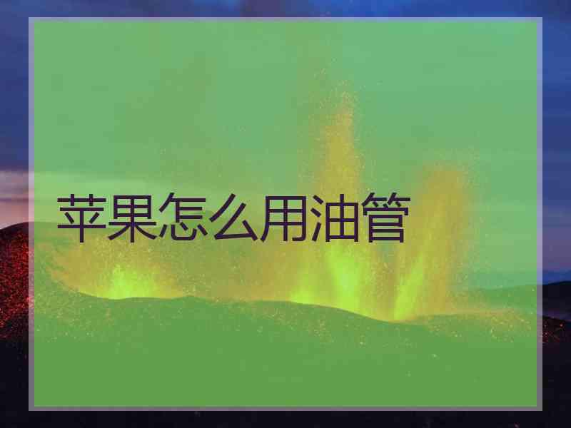 苹果怎么用油管