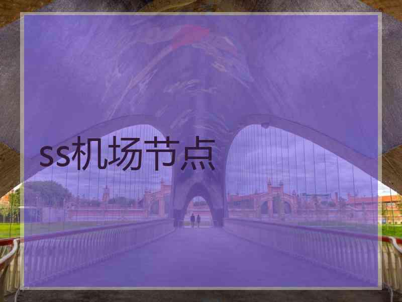 ss机场节点