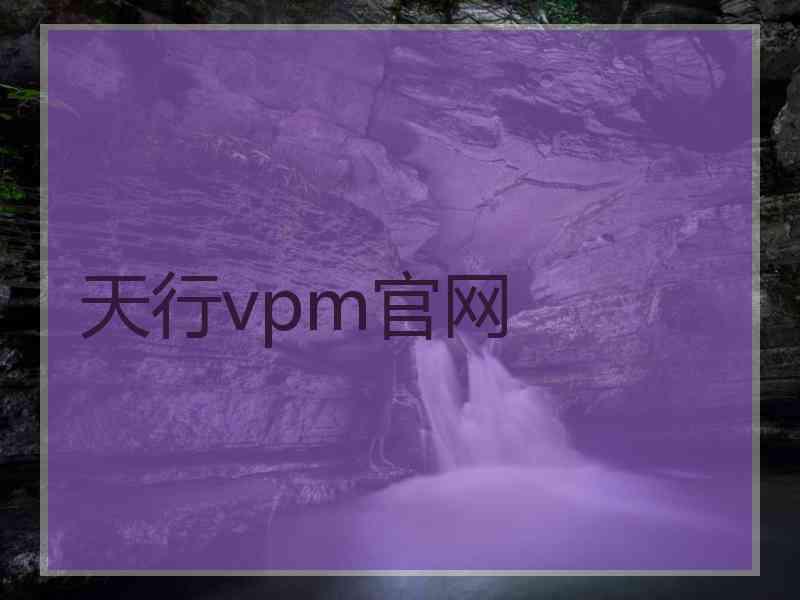 天行vpm官网
