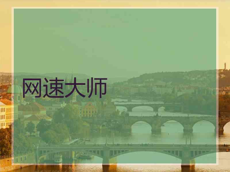 网速大师