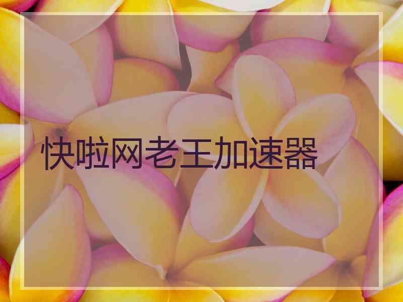 快啦网老王加速器