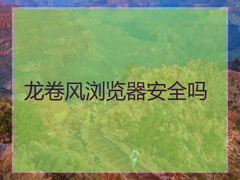 龙卷风浏览器安全吗