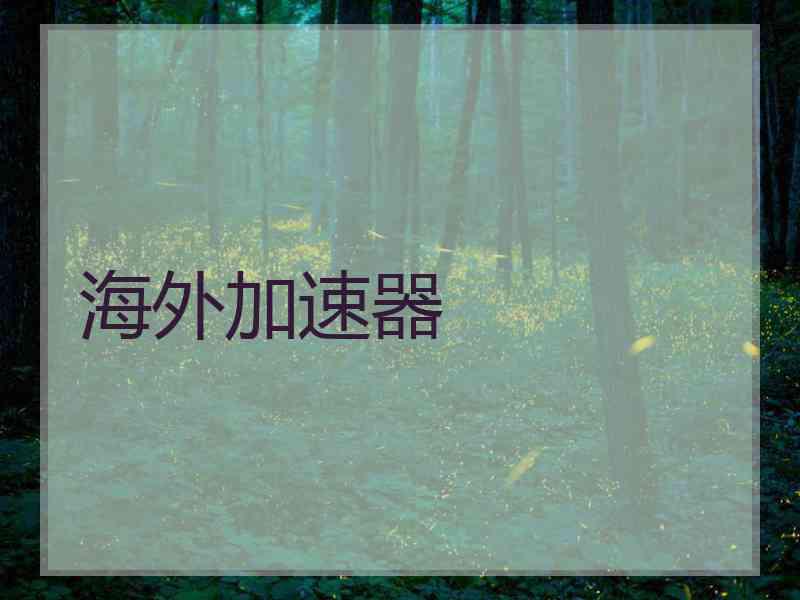 海外加速器