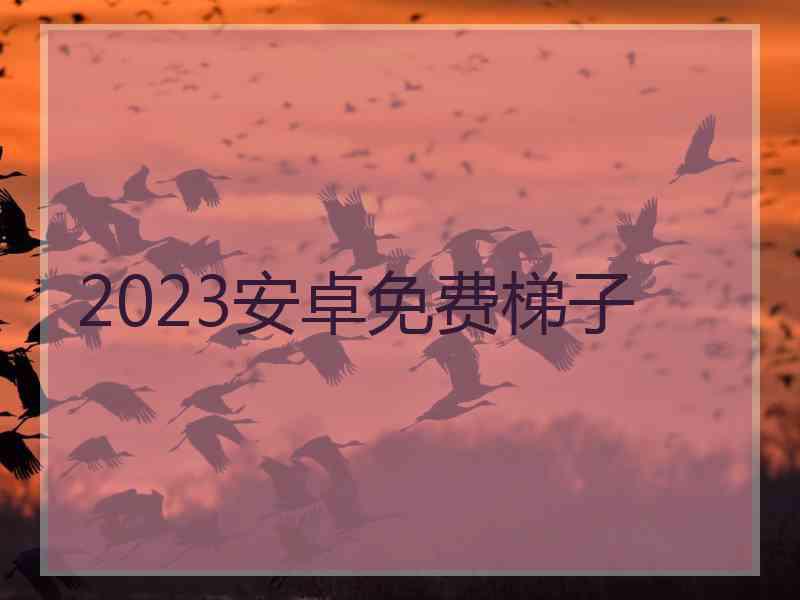 2023安卓免费梯子