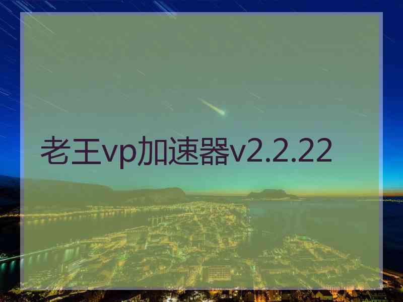 老王vp加速器v2.2.22